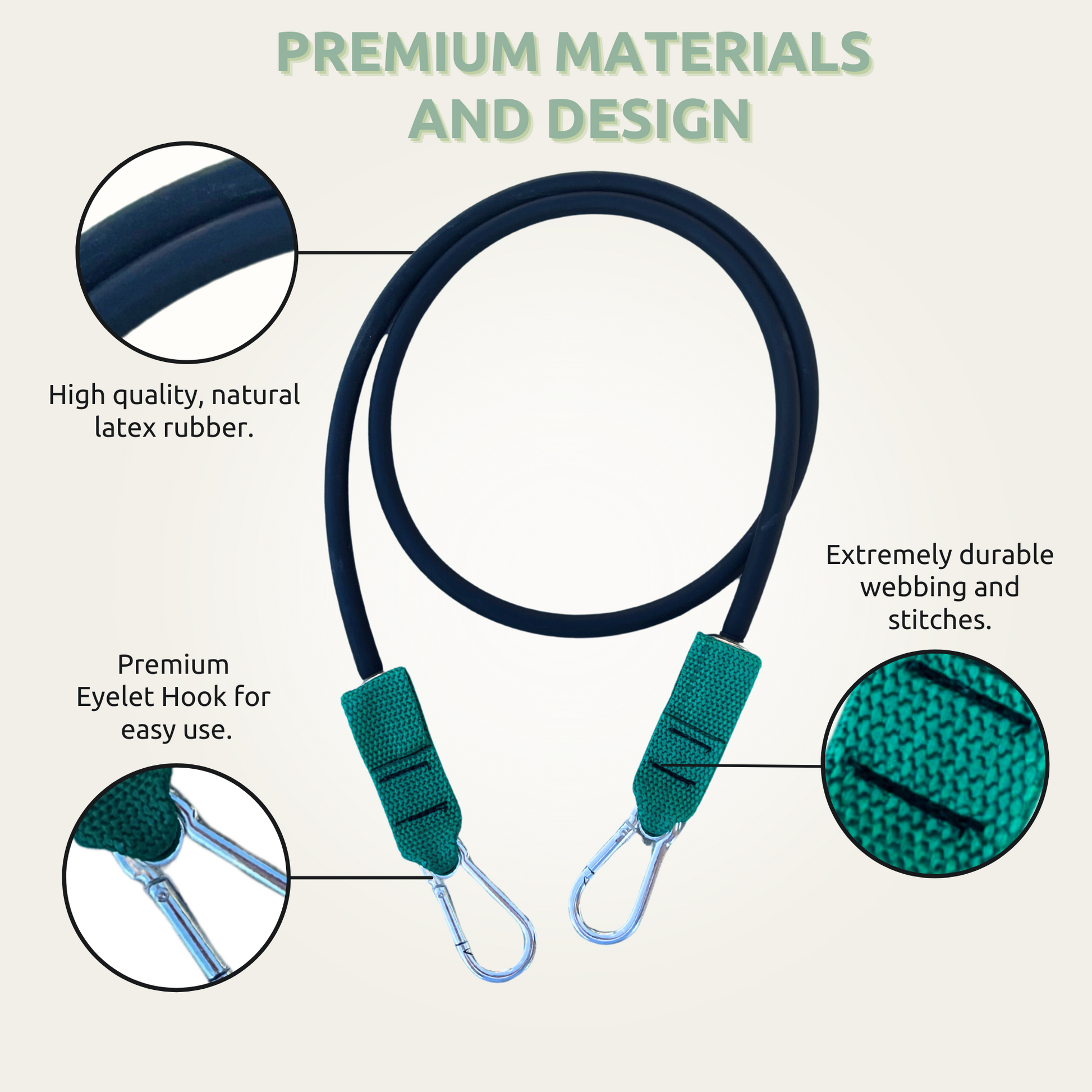 Resistance Bands Made in the USA Therapy and Activity Made Easy